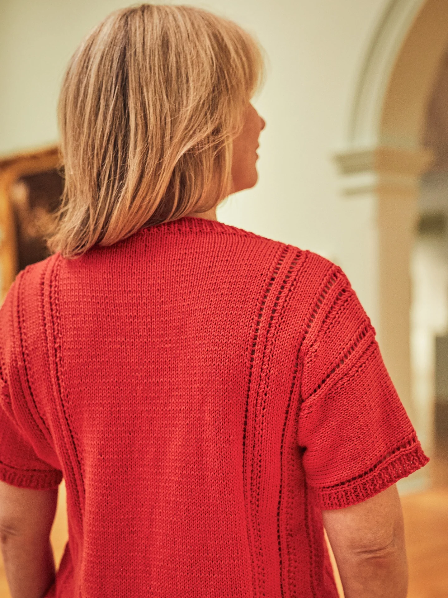 The Ash Tee - Adult Knitting Pattern | PT 8675 - Image 3